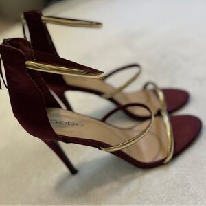 Bebe Berdine Ankle-Strap Dress Sandals